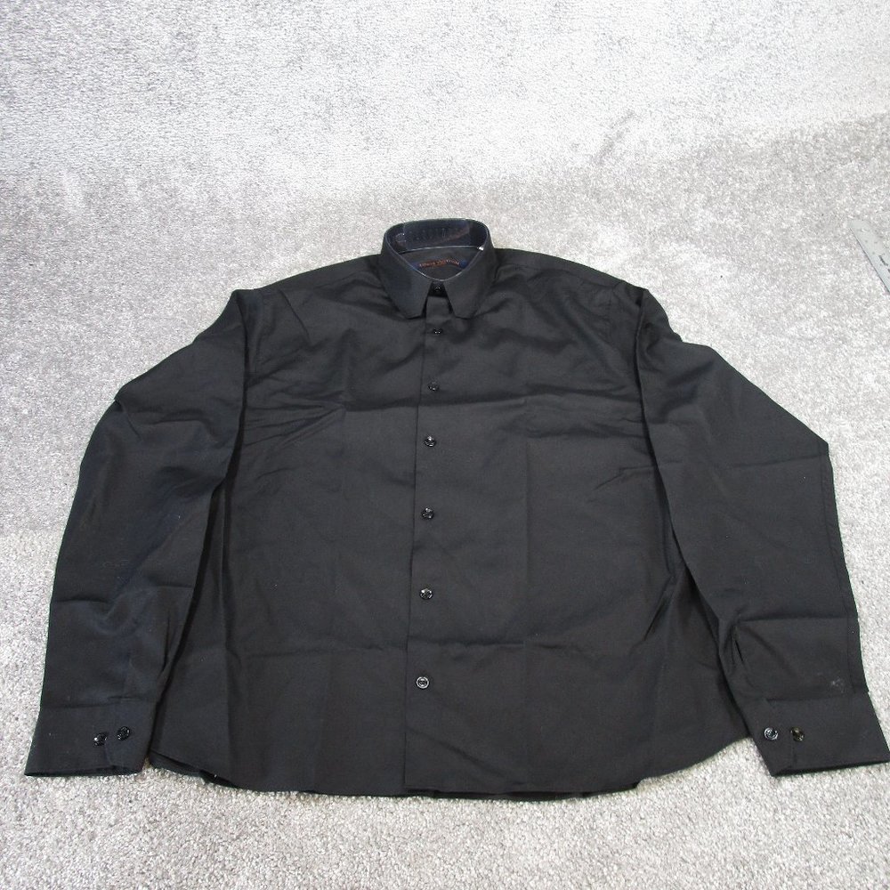 New Louis Vuitton Uniforms Shirt Mens 42 Luxury Waiter Employee Shirt Black Prof